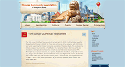 Desktop Screenshot of ccahr.org